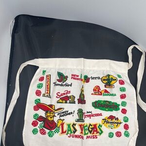 Las Vegas Themed Apron 1960’s